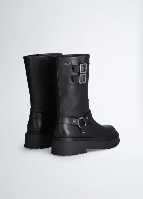 Liu Jo Biker boots in pelle 2025
