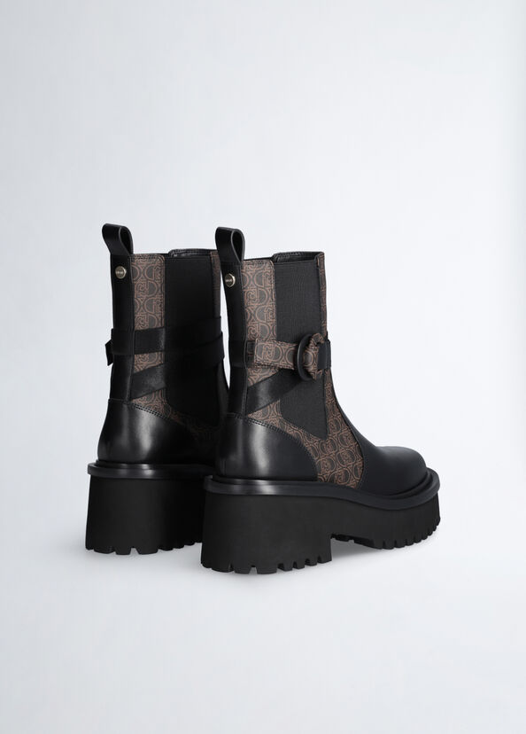 Liu Jo Stivaletti beatles monogram Consegna Veloce