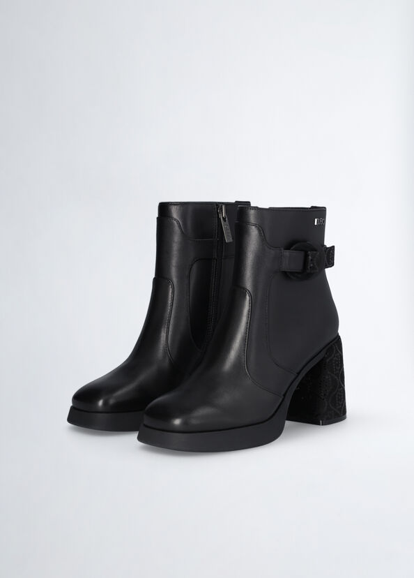 Liu Jo Stivaletti neri in pelle Shopping Online