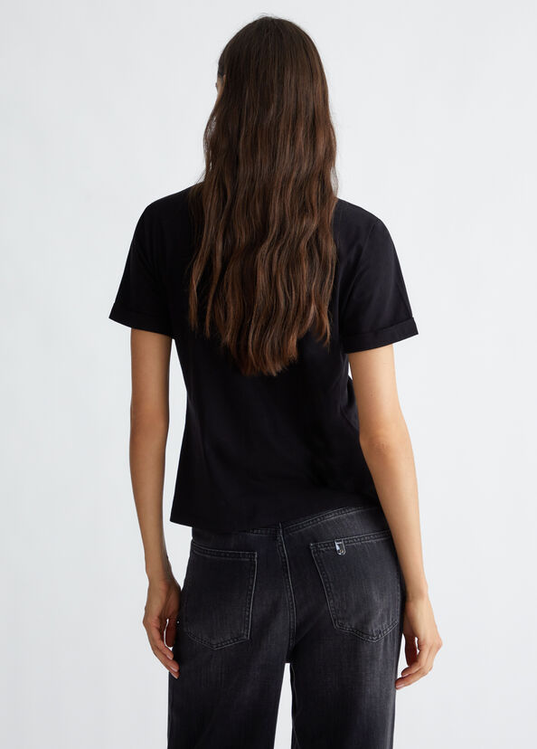 Liu Jo Polo con strass In Linea