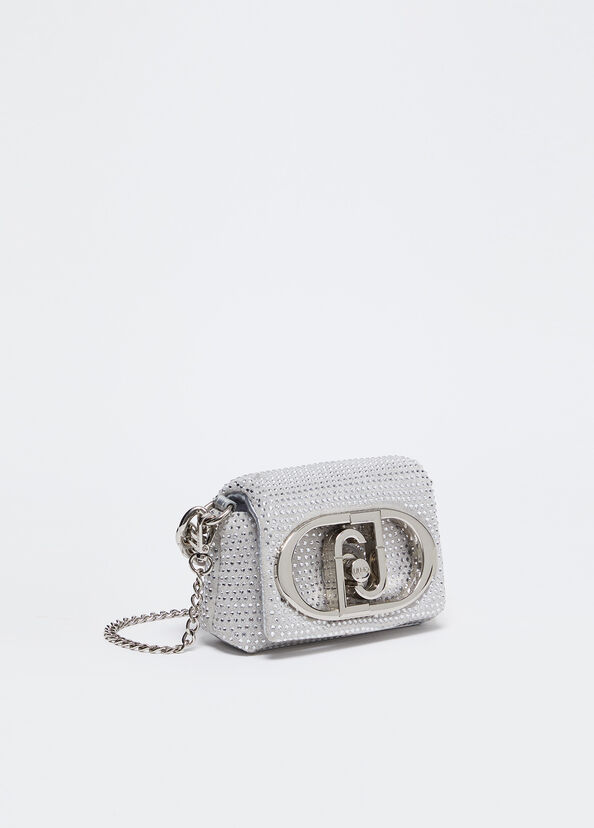 Liu Jo Mini borsa LaPuffy con strass Prezzo Ridotto