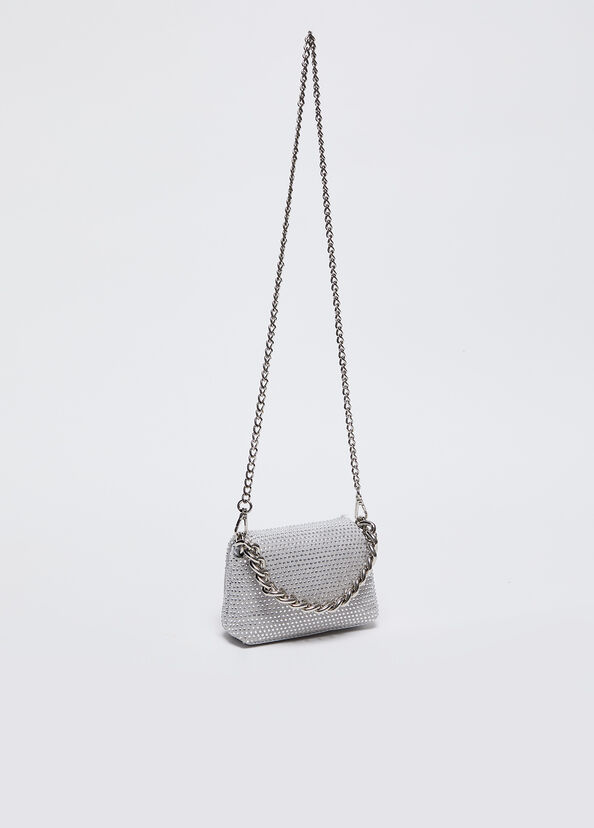 Liu Jo Mini borsa LaPuffy con strass Prezzo Ridotto