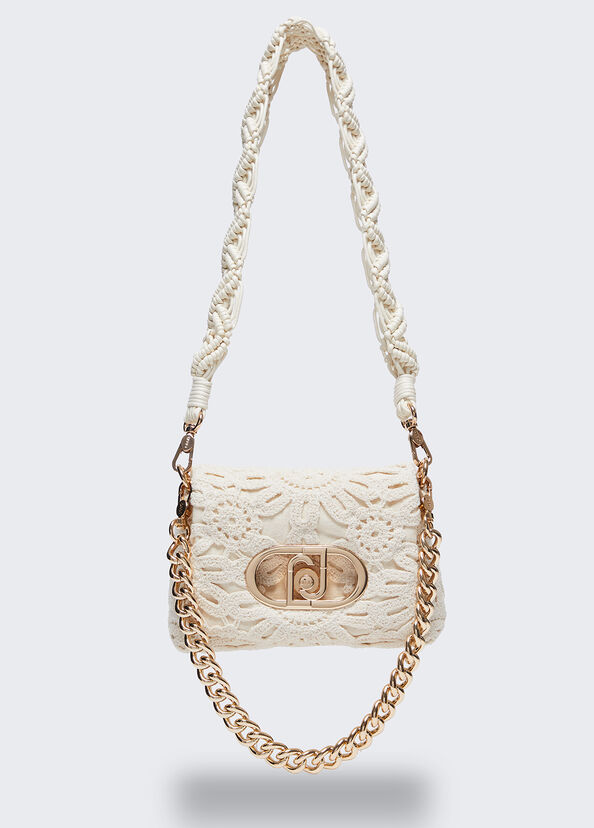 Liu Jo Borsa piccola LaPuffy in crochet In Vendita