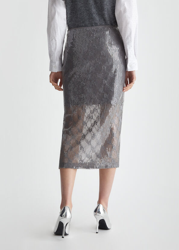 Liu Jo Gonna in pizzo con paillettes Negozio