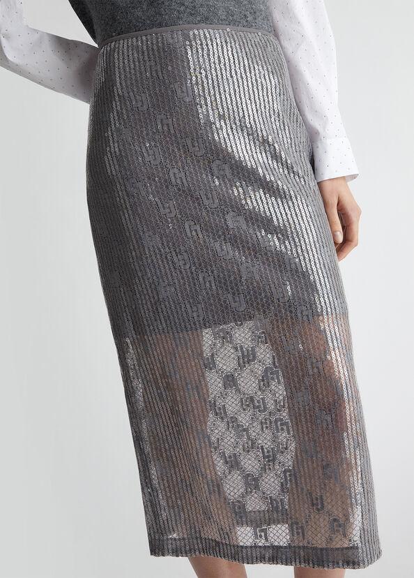 Liu Jo Gonna in pizzo con paillettes Negozio
