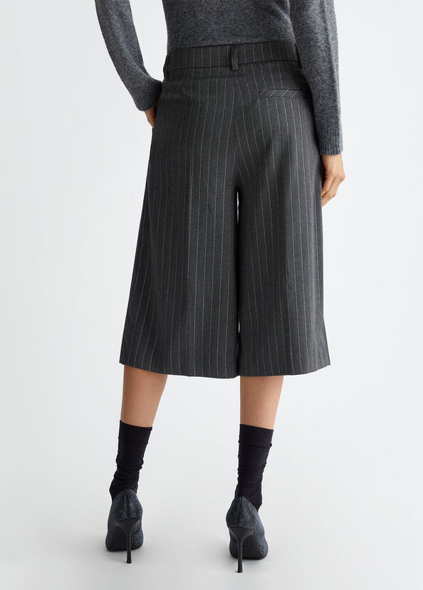 Liu Jo Pantaloni culotte gessati Shopping Online