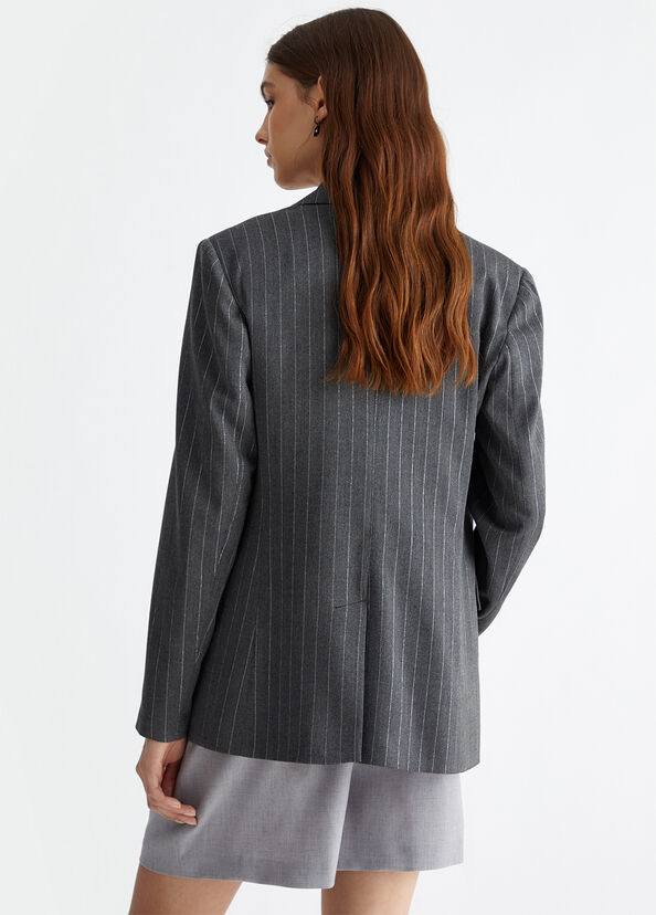 Liu Jo Blazer gessato Affare Del Giorno