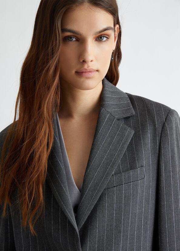 Liu Jo Blazer gessato Affare Del Giorno
