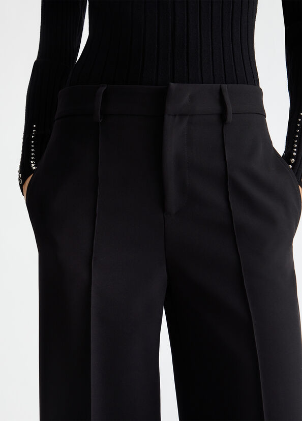 Liu Jo Pantaloni flare con spacchetto Sottocosto