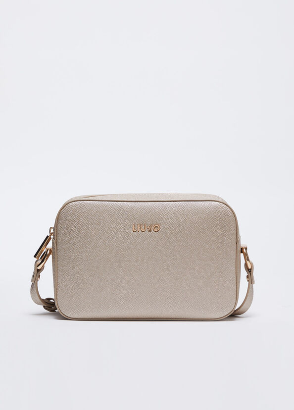Liu Jo Borsa a tracolla color oro Sottocosto