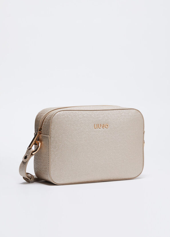 Liu Jo Borsa a tracolla color oro Sottocosto