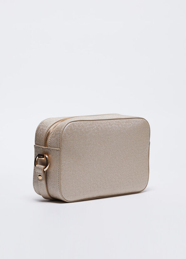 Liu Jo Borsa a tracolla color oro Sottocosto