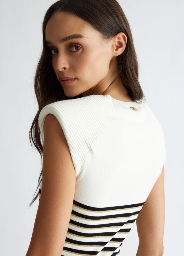 Liu Jo Abito in maglia a righe Saldi