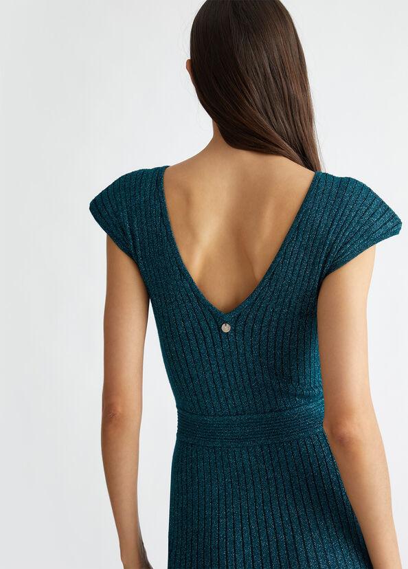 Liu Jo Abito midi in maglia lurex® Italy