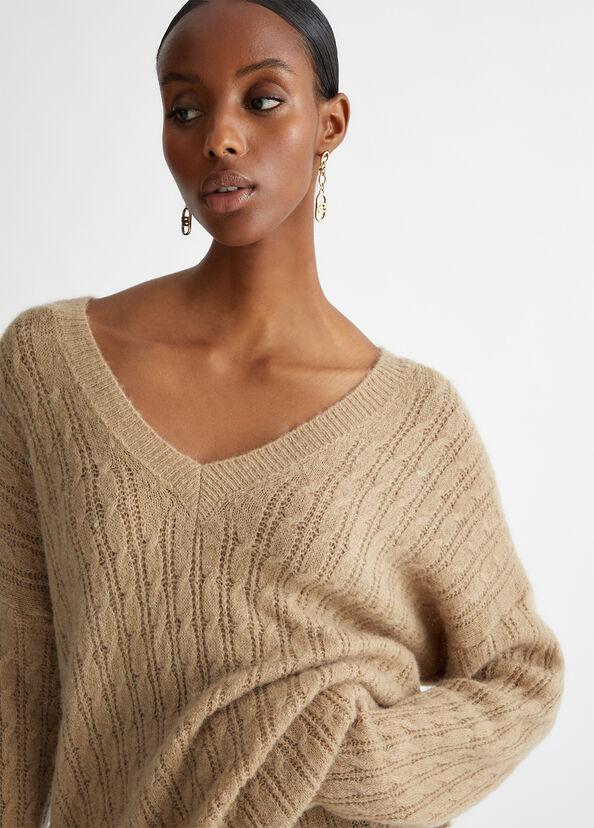 Liu Jo Maglione in misto alpaca Spedizione Gratuita