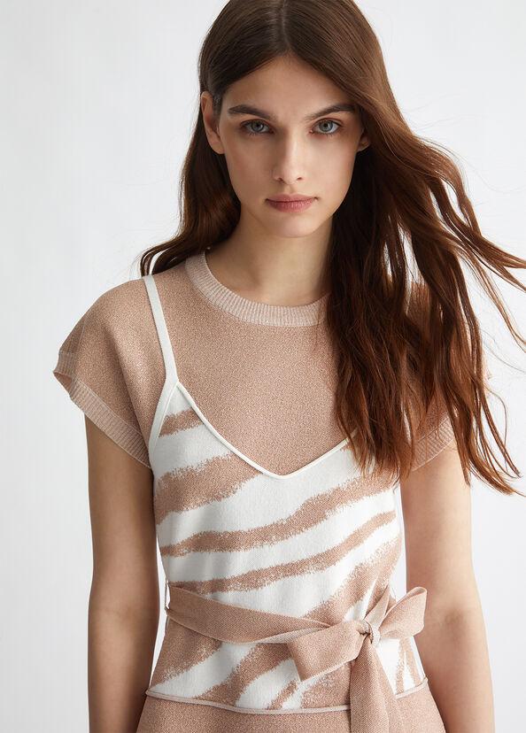 Liu Jo Maglia jacquard con cintura Negozi Online