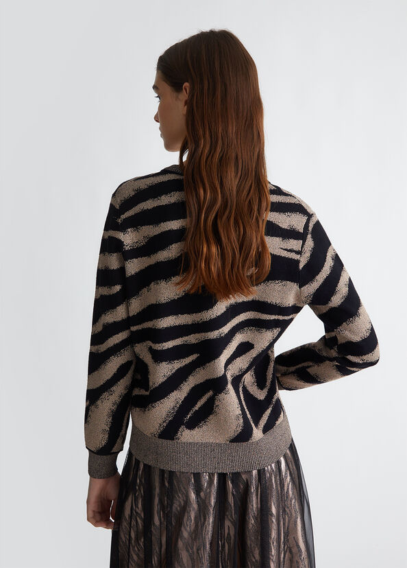 Liu Jo Maglia animalier jacquard Acquista Ora