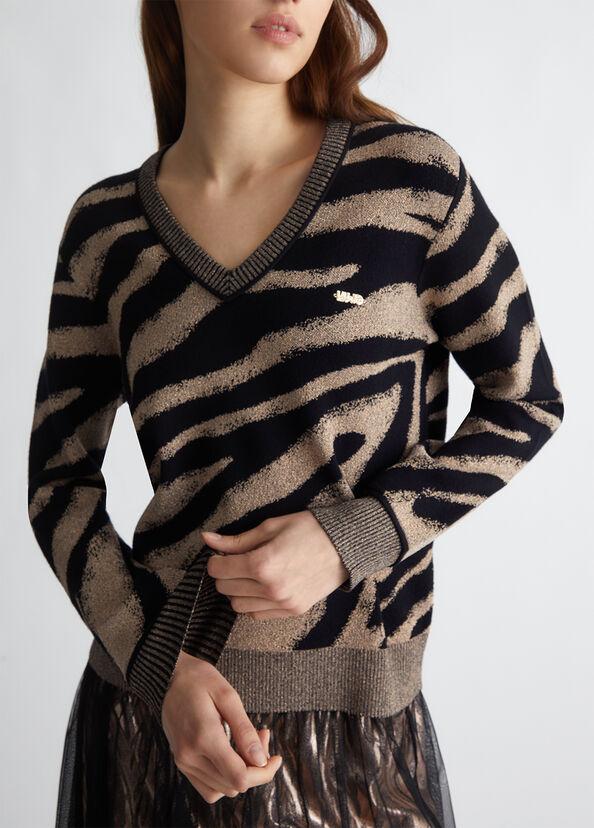 Liu Jo Maglia animalier jacquard Acquista Ora