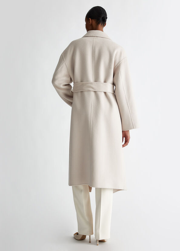 Liu Jo Cappotto in misto lana con cintura Online