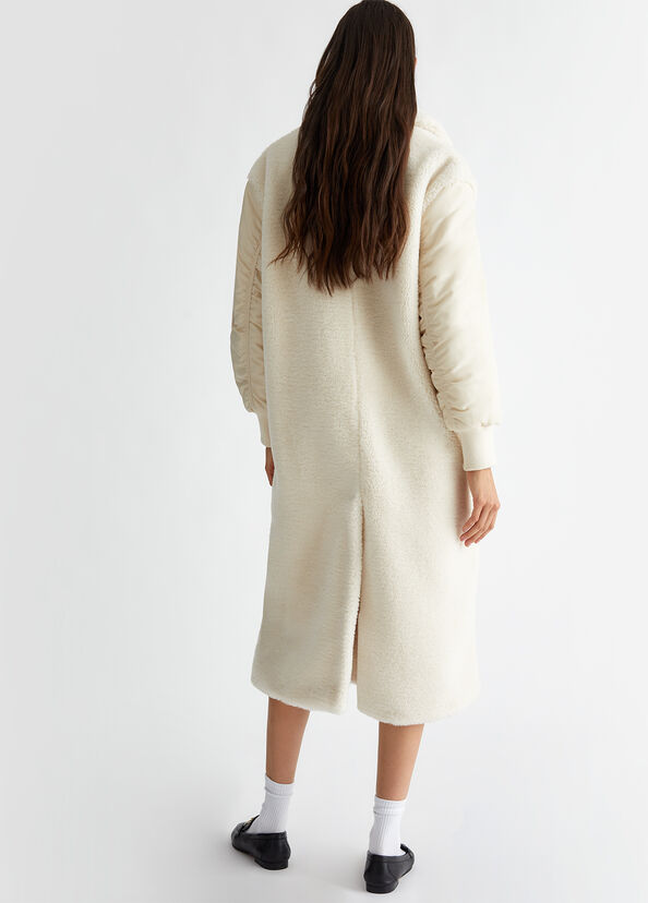 Liu Jo Cappotto in teddy Outlet