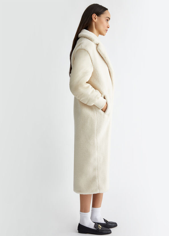 Liu Jo Cappotto in teddy Outlet