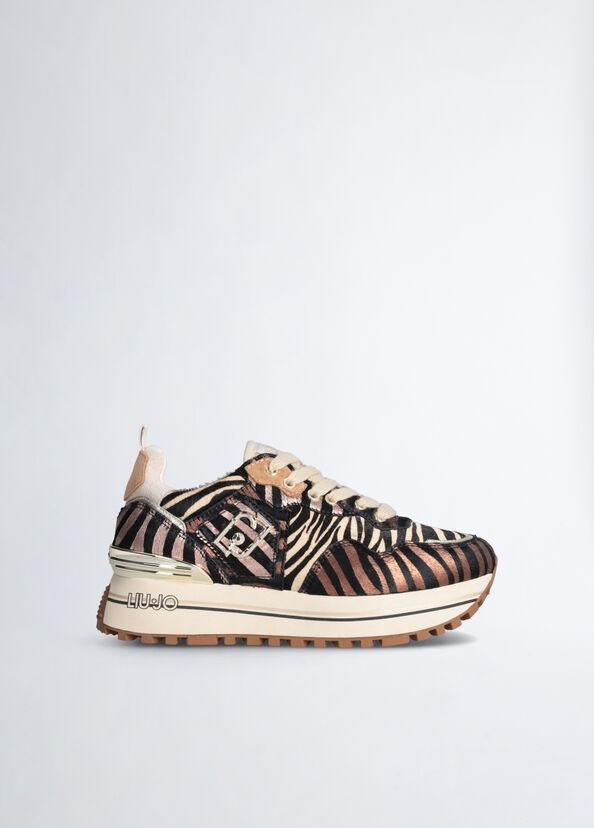 Liu Jo Sneakers platform animalier Enormi risparmi