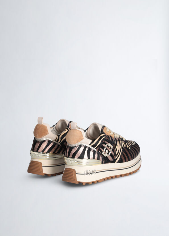 Liu Jo Sneakers platform animalier Enormi risparmi
