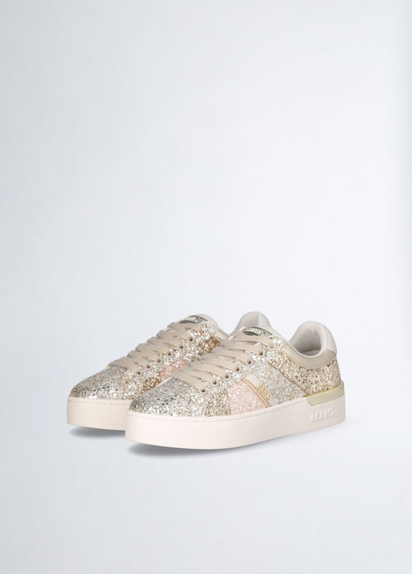 Liu Jo Sneakers con glitter multicolor Offerta