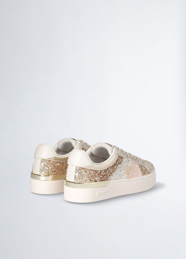 Liu Jo Sneakers con glitter multicolor Offerta