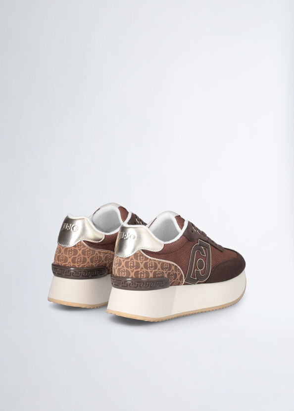 Liu Jo Sneakers monogram e brighty mesh Online