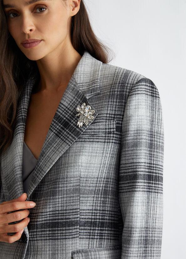Liu Jo Blazer da completo con spilla In Vendita