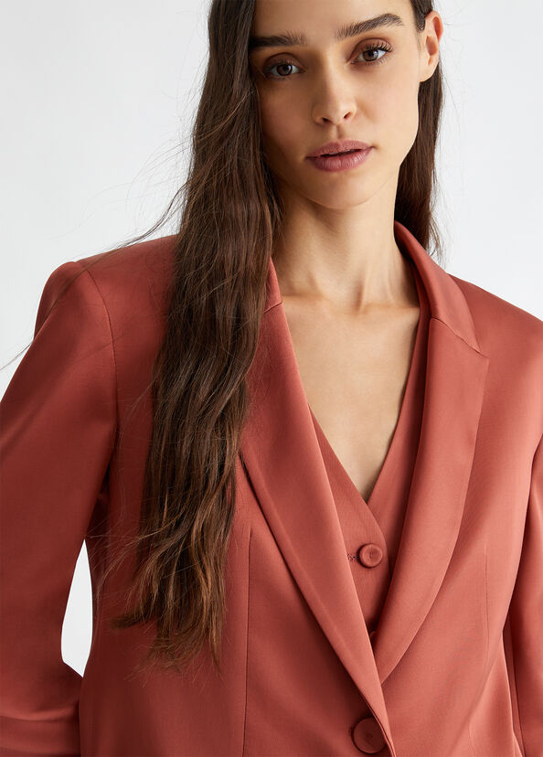 Liu Jo Blazer da completo in raso Moda