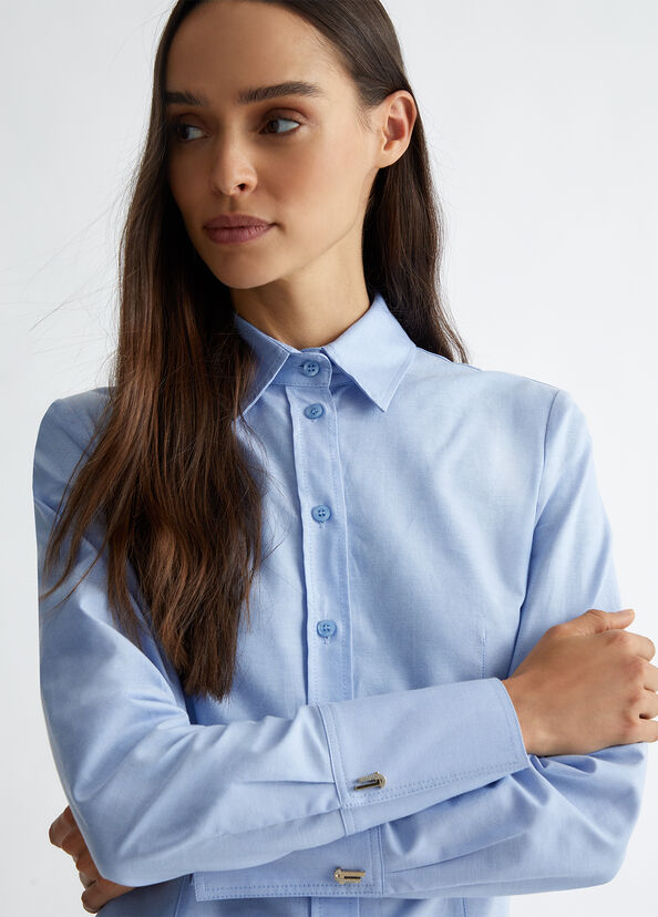 Liu Jo Camicia in cotone Oxford Nuovo