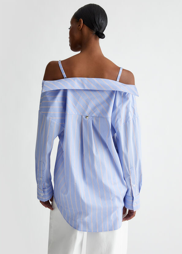 Liu Jo Camicia off-shoulders Spedizione Gratuita