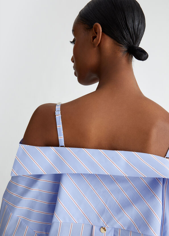 Liu Jo Camicia off-shoulders Spedizione Gratuita