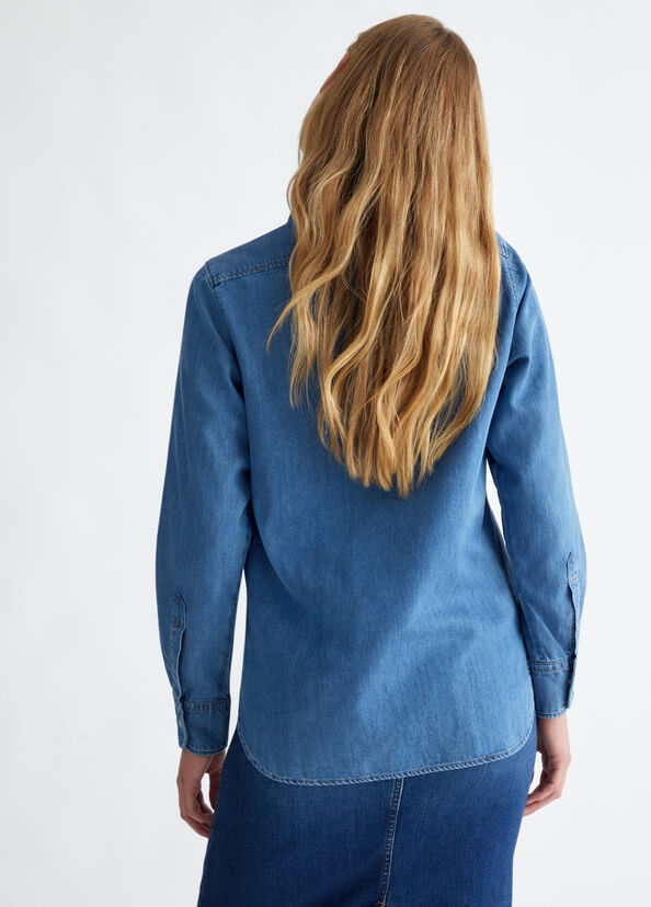 Liu Jo Camicia in denim Negozi Online