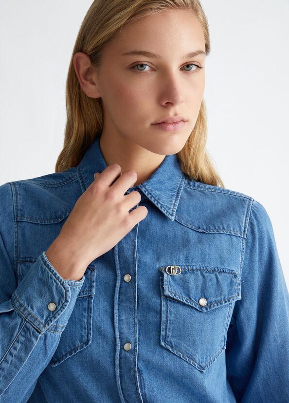 Liu Jo Camicia in denim Negozi Online