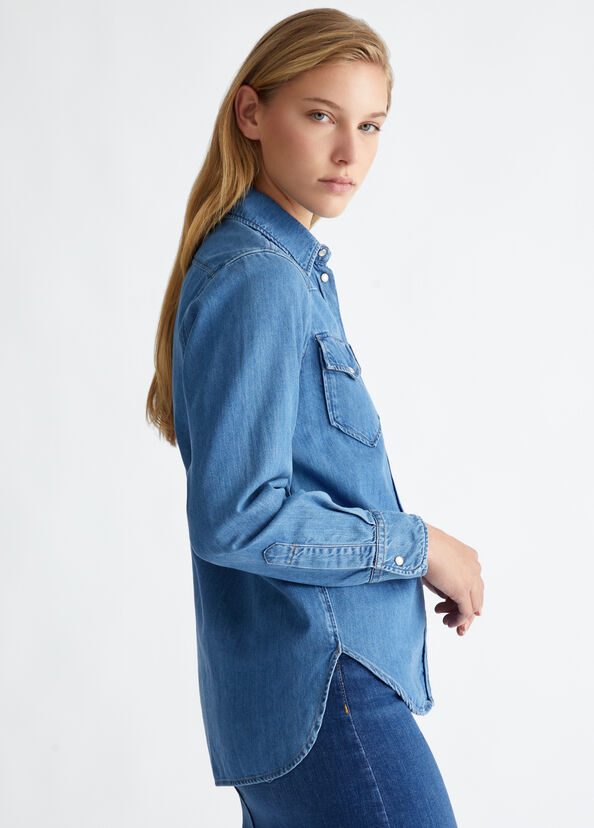 Liu Jo Camicia in denim Negozi Online