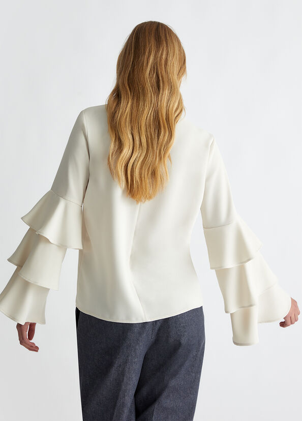 Liu Jo Blusa in crêpe stretch Acquista Ora