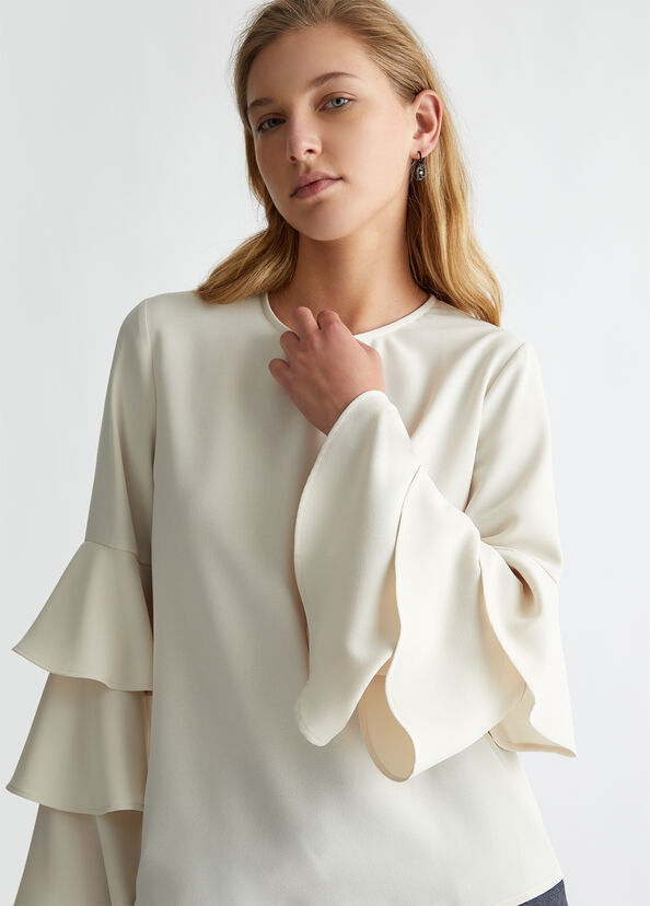 Liu Jo Blusa in crêpe stretch Acquista Ora