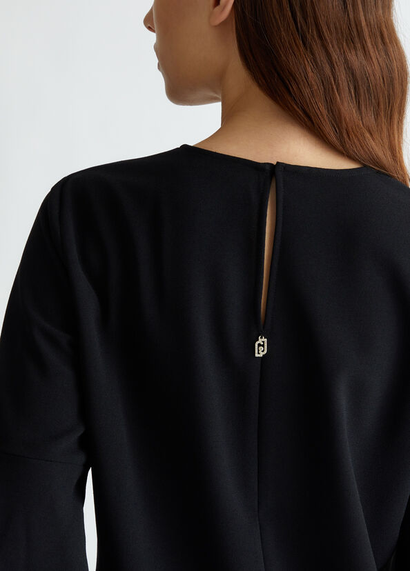 Liu Jo Blusa in crêpe stretch Shopping Online