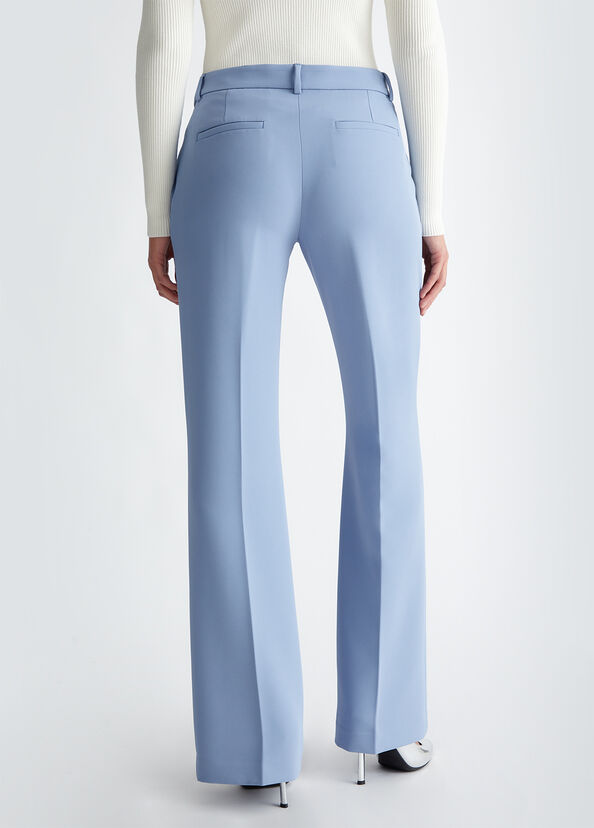 Liu Jo Pantaloni flare in crêpe Sconto