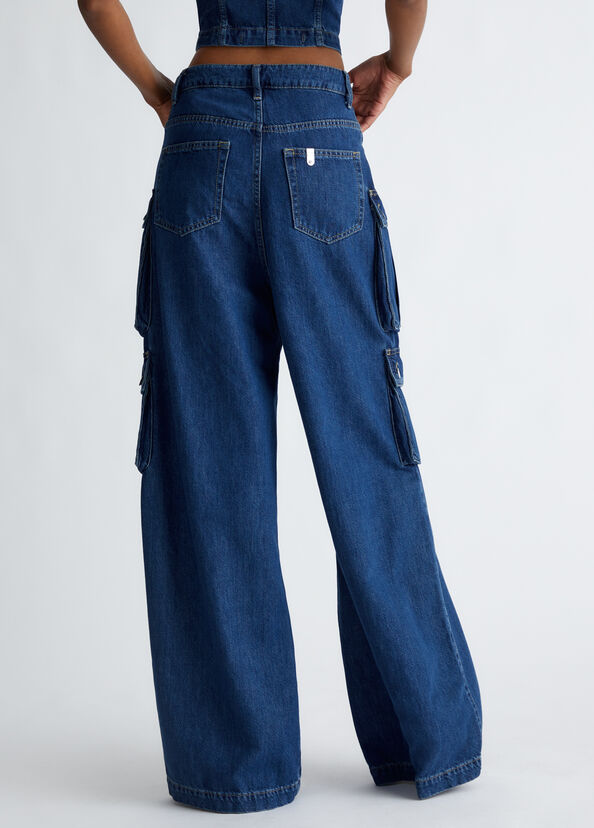 Liu Jo Jeans cargo in cotone stretch Economico