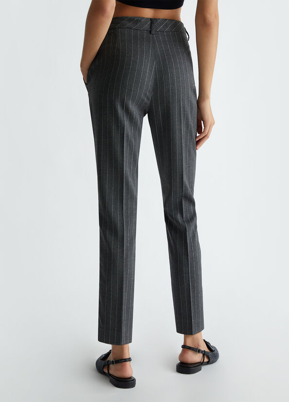 Liu Jo Pantaloni chino gessati Offerte