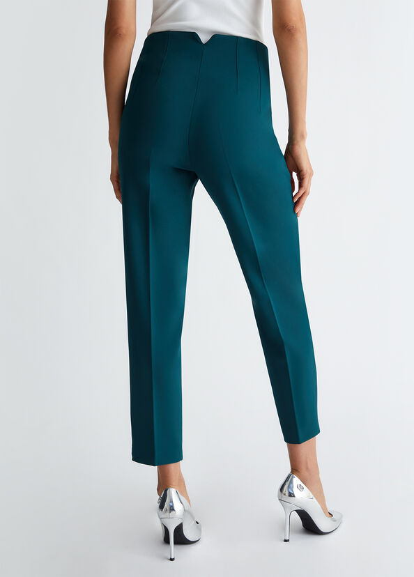 Liu Jo Pantaloni cropped stretch Hotsell