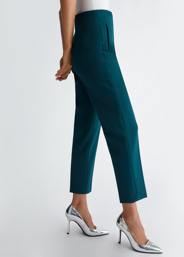 Liu Jo Pantaloni cropped stretch Hotsell