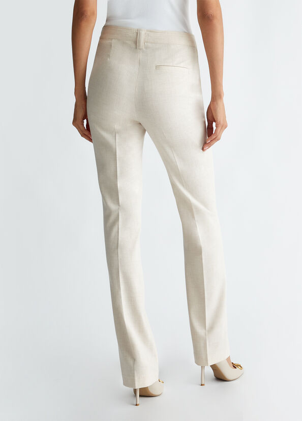 Liu Jo Pantaloni flare da completo Saldi Di Fabbrica