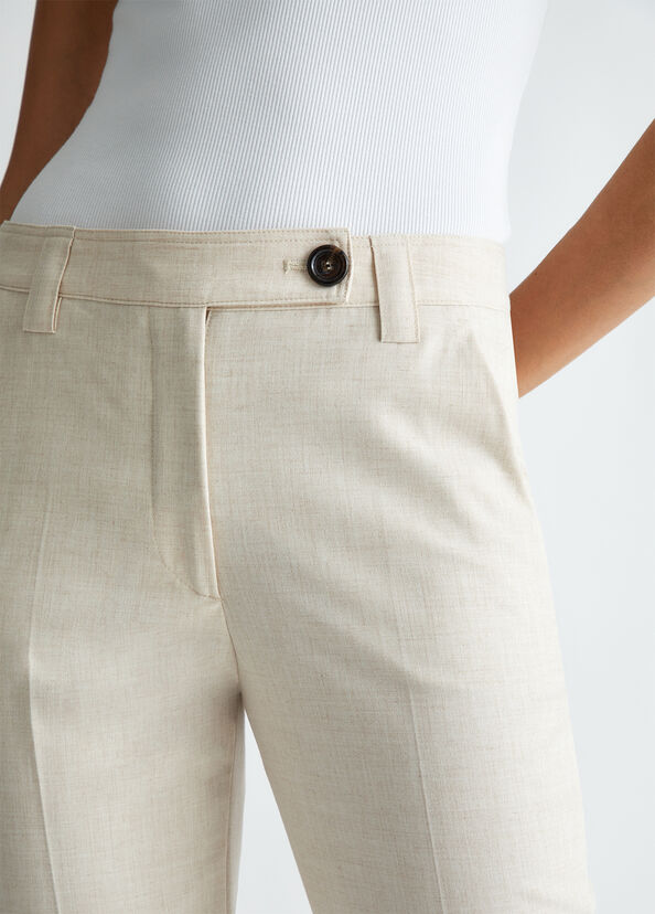 Liu Jo Pantaloni flare da completo Saldi Di Fabbrica