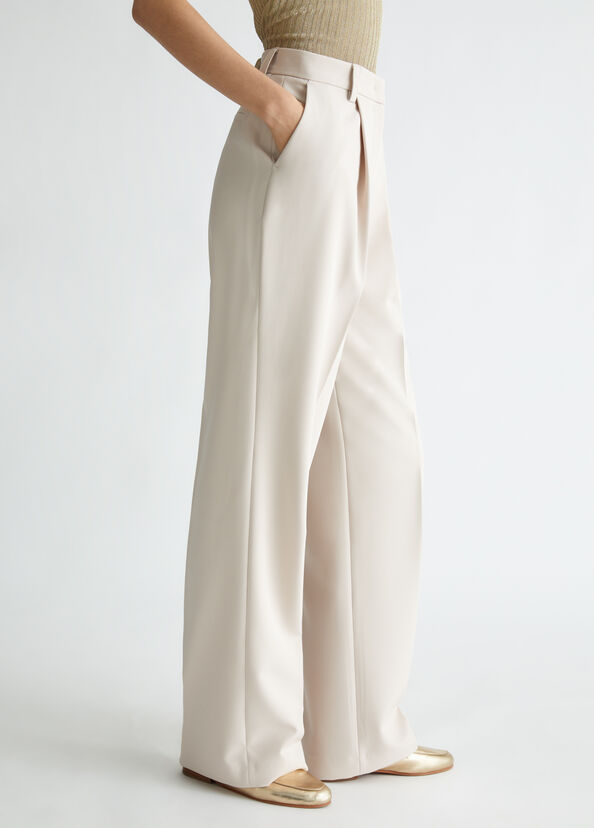 Liu Jo Pantaloni stretch a palazzo Vendite Flash