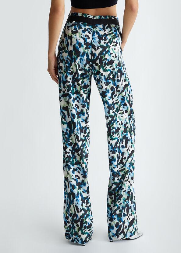 Liu Jo Pantaloni animalier In Saldo